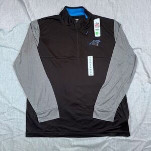 Carolina Panthers Shirt Mens XL NFL Football Team Apparel Pullover Panthers Blue